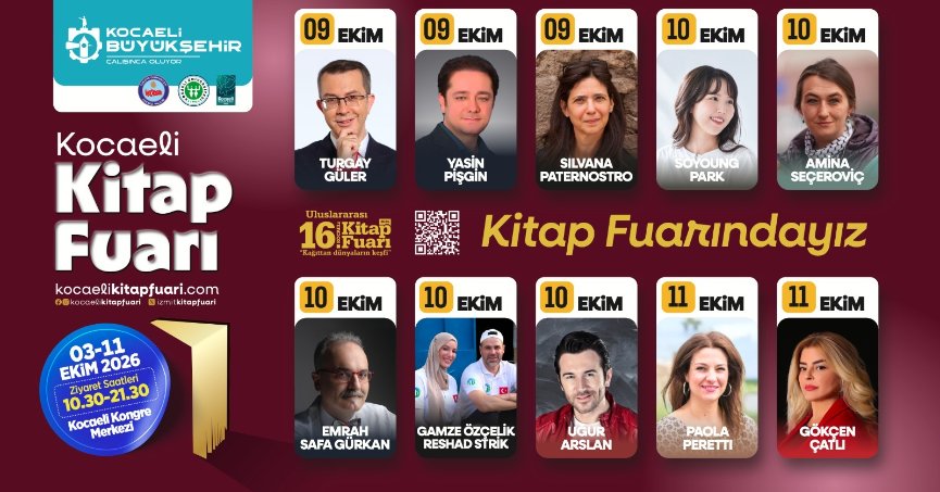 Dünyaca ünlü kalemler fuara geliyor