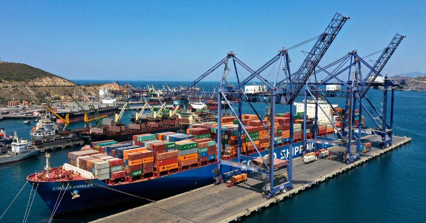 Yıllıklandırılmış ihracat 283,7 milyar dolar.