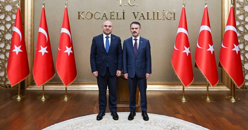 Büyükelçi'den Vali Aktaş'a Dostluk Ziyareti 
