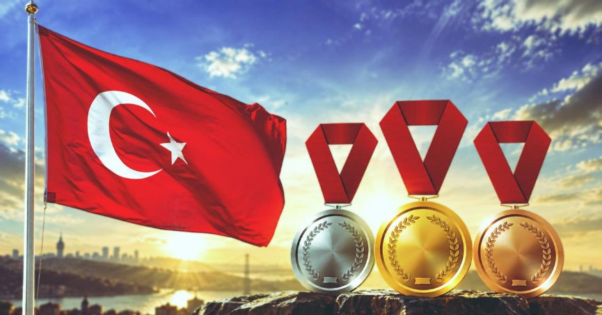 Türkiye 78 madalya kazandı.
