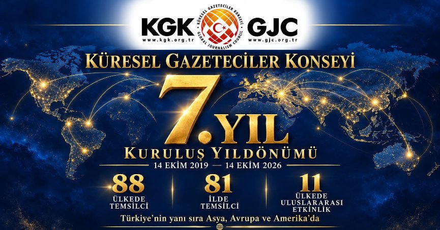 Küresel Gazeteciler Konseyi 7 Yaşında! 