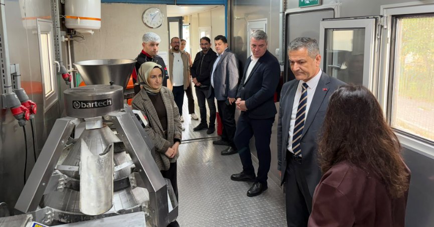 Başkanvekili Obuz Aşevini İnceledi