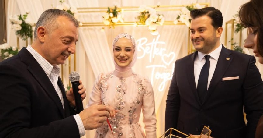 Bekir Enes Arslan bekarlığa Veda Etti 
