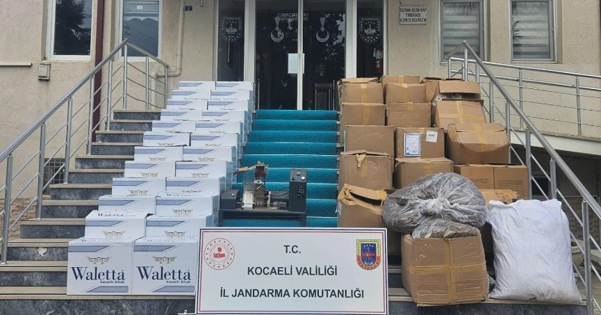 Darıca'da Kaçak Tütün Operasyonu 