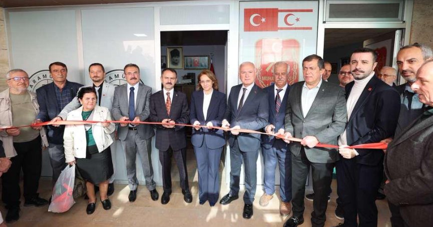 Karamürsel Muhtarlar Derneğinin yeni hizmet binası açıldı 