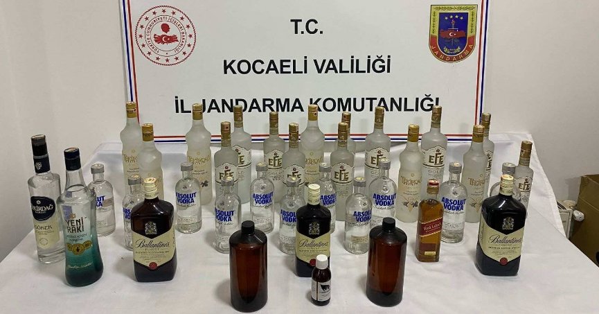 Sahte İçki, Tütün ve Giyim Ele Geçirildi 