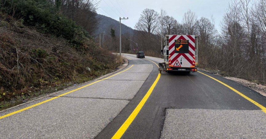 Kartepe Dağ Yolunda Trafik Güvenliği Arttırılıyor 
