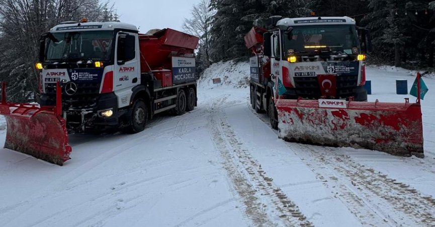 Yüksek Kesimlerde Kış Mesaisi Başladı 