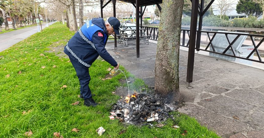 Büyükşehir Zabıtası'ndan Örnek Duyarlılık