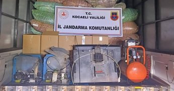 1,5 Milyon TL'lik Malzeme Ele Geçirildi 