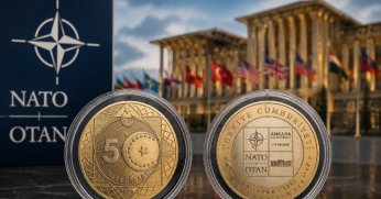 5 lira hatıra parası basıldı.