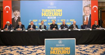İlimiz önemli bir toplantıya ev sahipliği yaptı 
