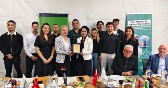 KOSTÜ'nün örnek proje programı,plaket töreni ile son buldu 