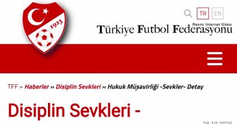 Disipline sevk edilen hakemler açıklandı 