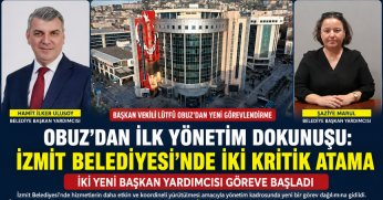 İki Yeni Başkan Yardımcısı Göreve Başladı