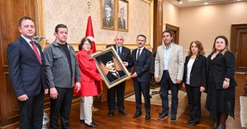 Atatürkçü Düşünce Derneklerinden Vali Aktaş'a ziyaret 