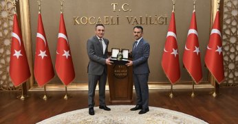 Komutan Bozkurt, Vali Aktaş'a Veda Ziyaretinde Bulundu 