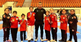 Darıca'da Körfez'li karateci rüzgarı 
