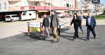 Çalışmaları yerinde inceledi 