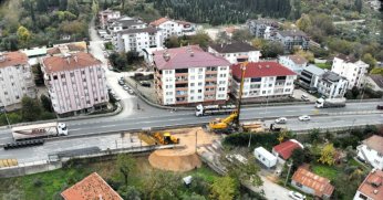 Alt geçit inşaatı... 
