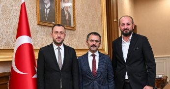 Atılımcı İş Adamları Vali Aktaş'ı ziyaret etti