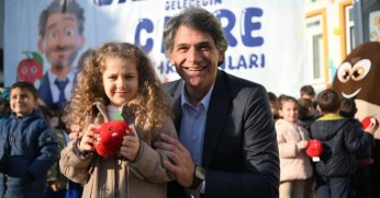 Kartepe'de Kiraz ve Kestane animasyonu ilgi görüyor 