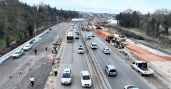 Başiskele Koridor Projesi'nde ilk bağlantı trafiğe açıldı 