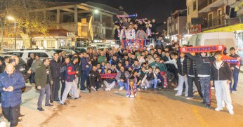 Köseköy Ateşspor Şampiyon Oldu;Sokaklar Şenlik Havasına Girdi 