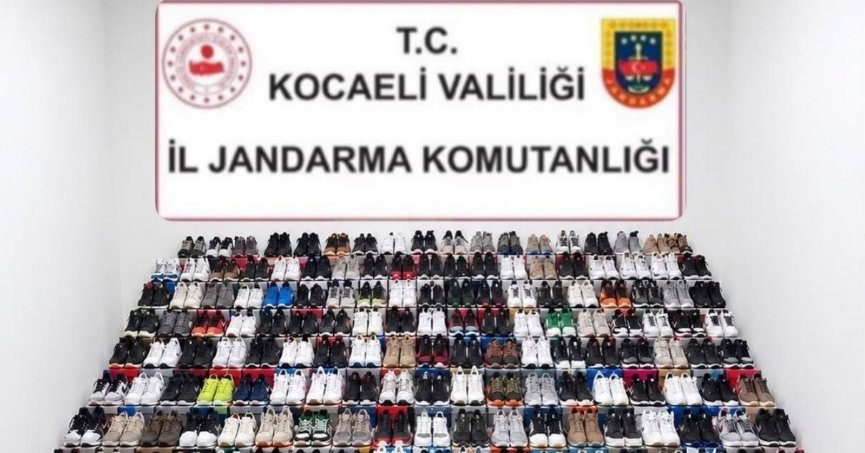 Kandıra’da 4,5 Milyon TL’lik Sahte Ayakkabı Operasyonu!